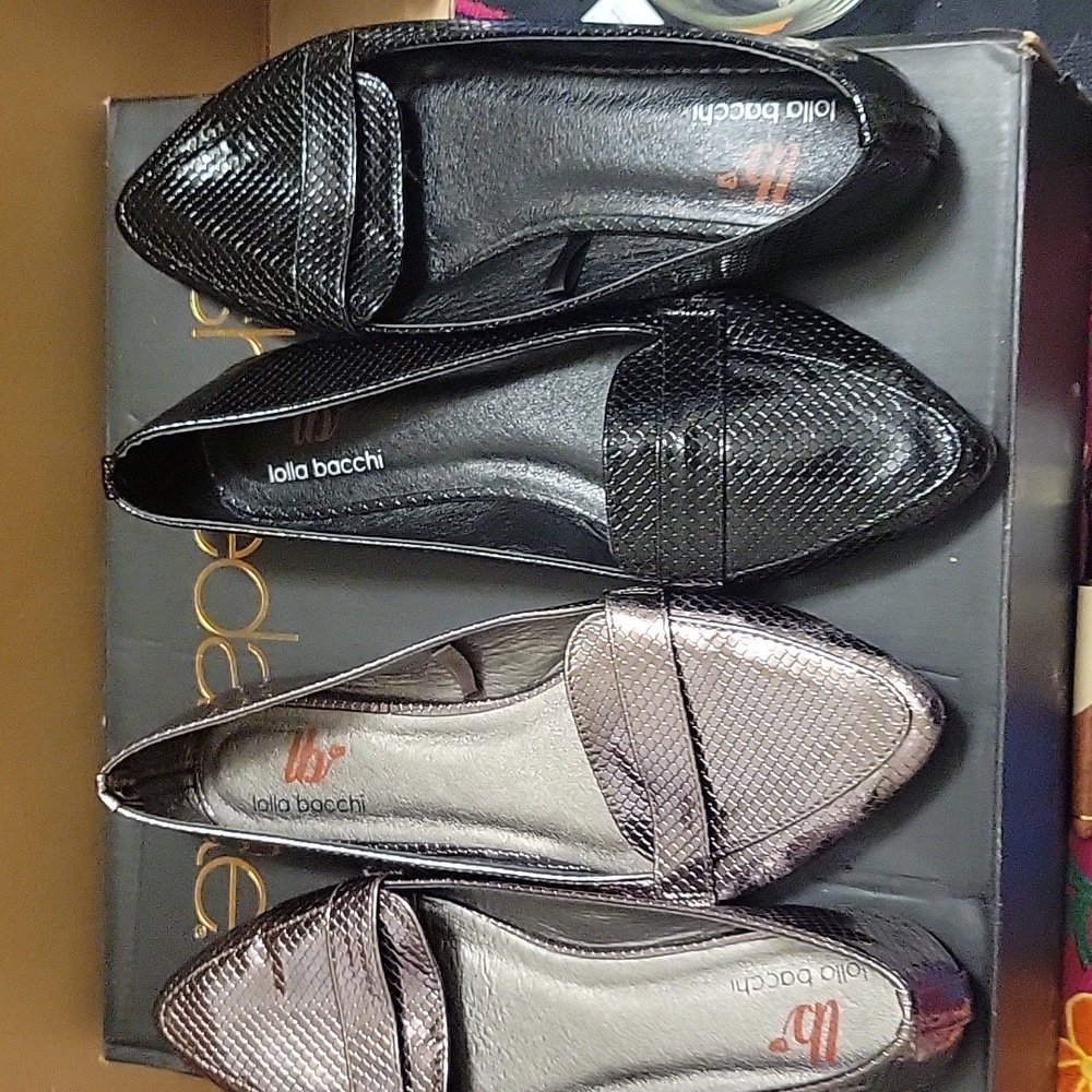 Two pairs of loafers